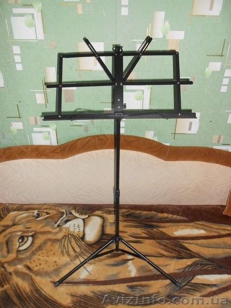 Удобная переносная Стойка для Нот Пюпитр - <ro>Изображение</ro><ru>Изображение</ru> #2, <ru>Объявление</ru> #1256899