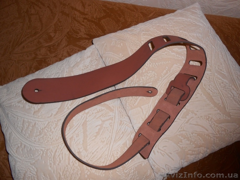 Ремень из Натуральной Кожи для Любой Гитары - <ro>Изображение</ro><ru>Изображение</ru> #3, <ru>Объявление</ru> #1256962