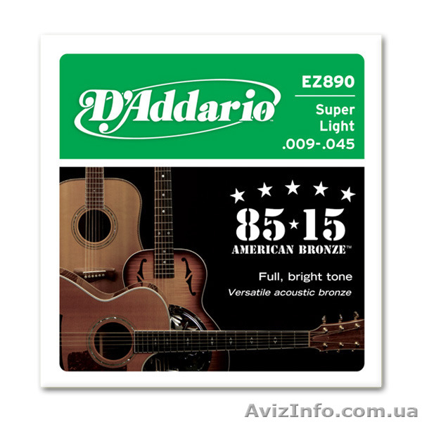 Супер Струны Daddario США для Любой Гитары - <ro>Изображение</ro><ru>Изображение</ru> #3, <ru>Объявление</ru> #1256945