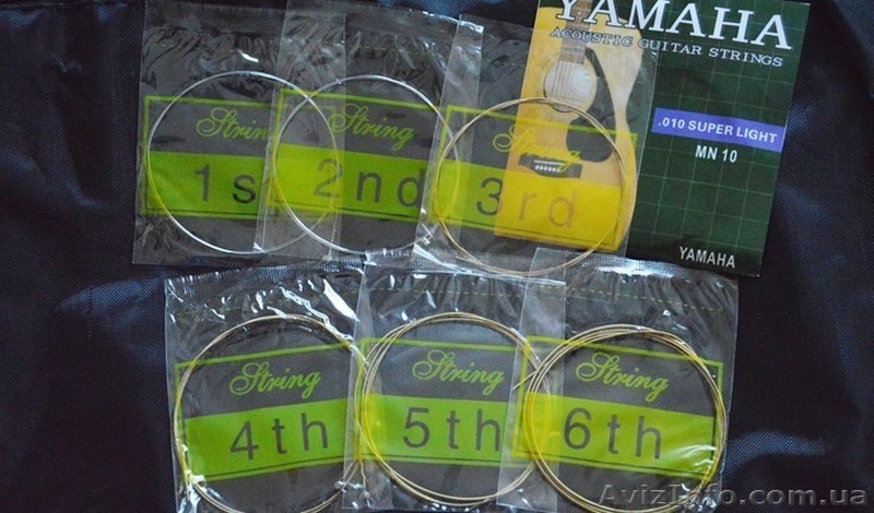 Супер Струны Yamaha для Акустической Гитары - <ro>Изображение</ro><ru>Изображение</ru> #1, <ru>Объявление</ru> #1257216