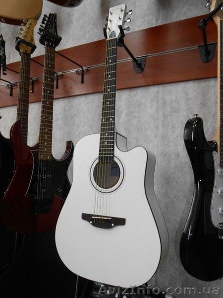 Новая Белоснежная Акустическая Гитара Leo Tone L-03 - <ro>Изображение</ro><ru>Изображение</ru> #5, <ru>Объявление</ru> #1338069