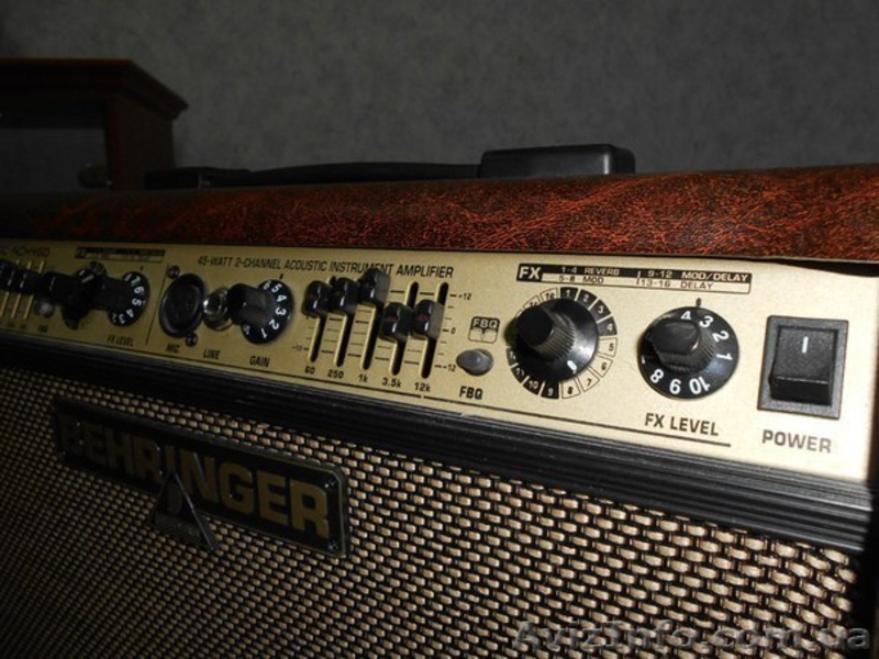 Комбоусилитель Behringer Ultracoustic ACX450 45 Ватт практически Новый - <ro>Изображение</ro><ru>Изображение</ru> #6, <ru>Объявление</ru> #1338022