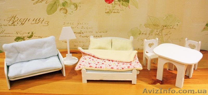 Кукольный домик из дерева эксклюзивного дизайна + Мебель в подарок - <ro>Изображение</ro><ru>Изображение</ru> #2, <ru>Объявление</ru> #1508726