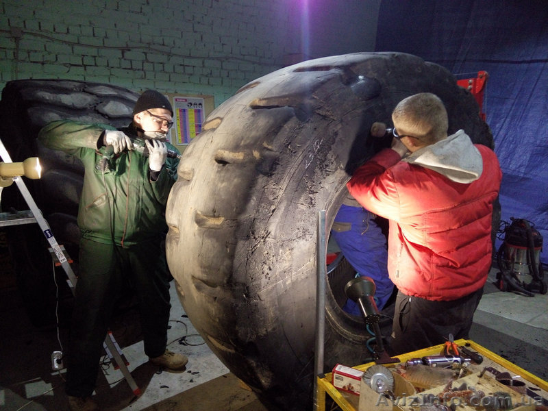  Ремонт крупногабаритных шин. Ремонт грузовых шин, ремонт шин для спецтехники. - <ro>Изображение</ro><ru>Изображение</ru> #1, <ru>Объявление</ru> #1578421