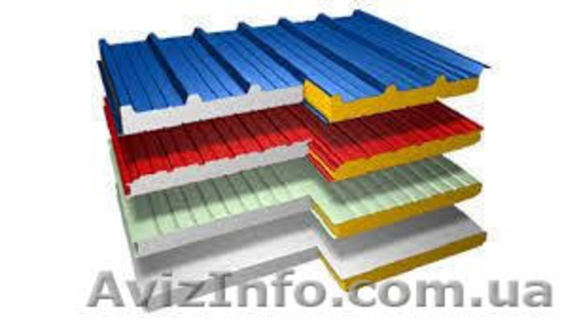 Сэндвич панели стеновые и кровельные от производителя - <ro>Изображение</ro><ru>Изображение</ru> #3, <ru>Объявление</ru> #1623946