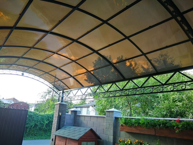 Навіси з полікарбонату і металопрофіля - <ro>Изображение</ro><ru>Изображение</ru> #1, <ru>Объявление</ru> #1607435